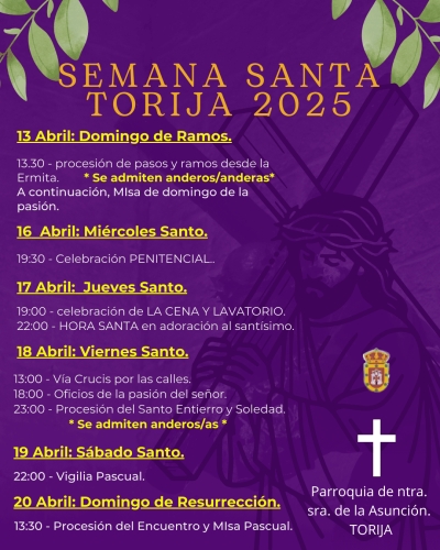 SEMANA SANTA TORIJA 2025