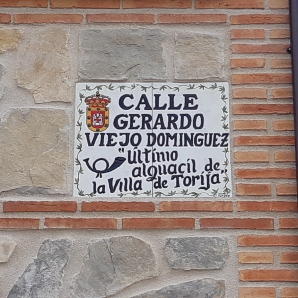 INAUGURACIÓN DE LA CALLE GERARDO VIEJO DOMÍNGUEZ