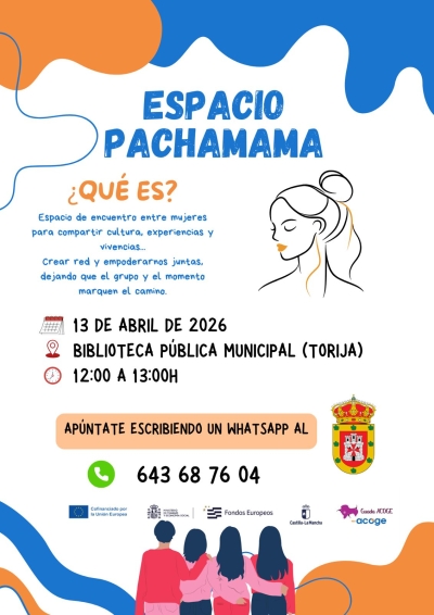 VUELVE "PACHAMAMA" UN ESPACIO DE ENCUENTRO PARA MUJERES EN TORIJA