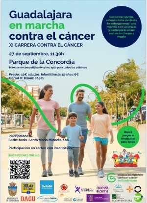 XI CARRERA CONTRA EL CÁNCER DE GUADALAJARA: TU PARTICIPACIÓN SUMA VIDA