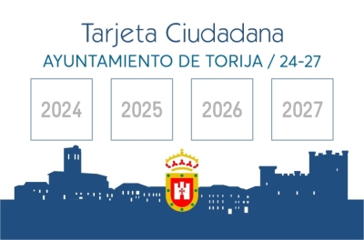 ABIERTO EL PLAZO PARA LA RENOVACIÓN DE LA TARJETA CIUDADANA DE TORIJA 2026
