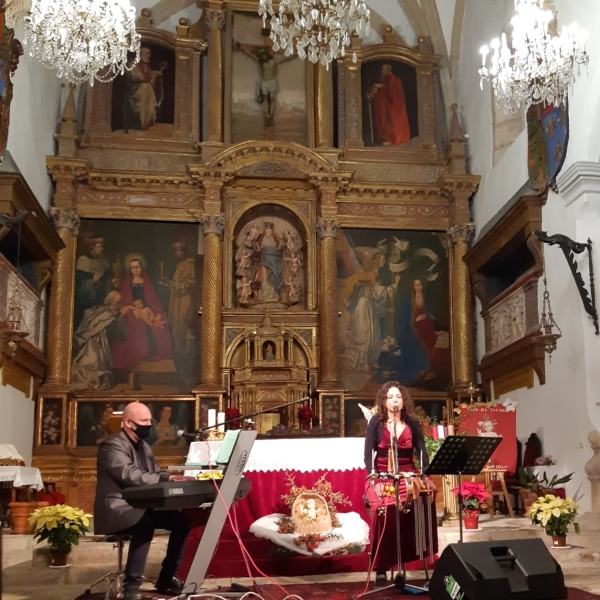 Concierto de Villancicos a cargo de CELIA DOMENE y RUBÉN REBOLLEDA