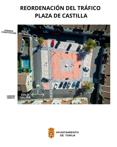 FINALIZAN LAS OBRAS DE LA PLAZA DE CASTILLA CON MEJORAS EN ACCESIBILIDAD Y EN LA SEGURIDAD VIAL