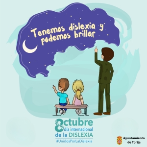 TORIJA SE ILUMINA DE AZUL EN EL DÍA INTERNACIONAL DE LA DISLEXIA PARA APOYAR A LOS AFECTADOS
