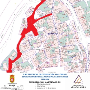 ✅⚒LUZ VERDE AL PROYECTO TÉCNICO DE LA OBRA CORRESPONDIENTE A LA REMODELACIÓN Y ASFALTADO DE LAS CALLES CAMINO VALLEJO, VALLEJO Y UN TRAMO DE TRAVESÍA DE LA IGLESIA DE TORIJA✅⚒
