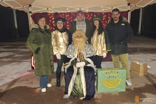 EL CARTERO REAL RECOGE LOS SUEÑOS DE LA NAVIDAD EN TORIJA Y REBOLLOSA