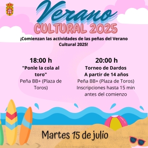 𝐀𝐑𝐑𝐀𝐍𝐂𝐀 𝐄𝐋 𝐕𝐄𝐑𝐀𝐍𝐎 𝐂𝐔𝐋𝐓𝐔𝐑𝐀𝐋 𝟐𝟎𝟐𝟓 𝐃𝐄 𝐋𝐀𝐒 𝐀𝐂𝐓𝐈𝐕𝐈𝐃𝐀𝐃𝐄𝐒 𝐃𝐄 𝐋𝐀𝐒 𝐏𝐄𝐍̃𝐀𝐒