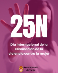 TORIJA SE TIÑE DE MORADO EN EL DÍA INTERNACIONAL PARA LA ELIMINACIÓN DE LA VIOLENCIA CONTRA LA MUJER