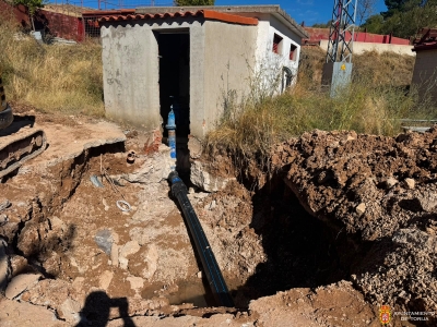QUEDA RESTABLECIDO EL SUMINISTRO DE AGUA AL MUNICIPIO DE TORIJA HABIENDO REPARADO LAS TUBERÍAS DE LA RED DE ALTA