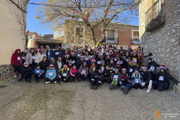 CLAUSURAN EL AÑO CON ZAPATILLAS: MÁS DE UN CENTENAR DE CORREDORES ANIMAN LA SAN SILVESTRE DE REBOLLOSA DE HITA