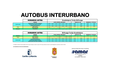 Horarios Plan ASTRA de Autobuses
