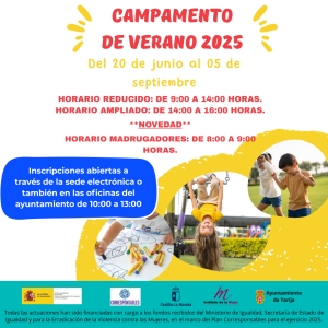 CAMPAMENTO DE VERANO 2025