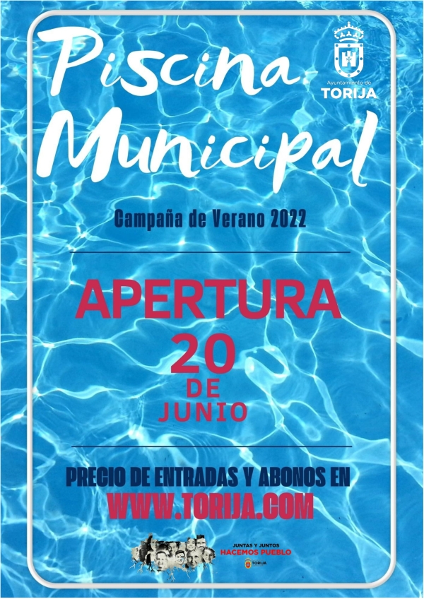 PISCINA MUNICIPAL - Verano 2022