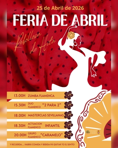 REBOLLOSA DE HITA CELEBRARÁ SU FERIA DE ABRIL CON FLAMENCO, BAILE Y BUEN AMBIENTE GRACIAS A LA ASOCIACIÓN CULTURAL "LA DEHESA"
