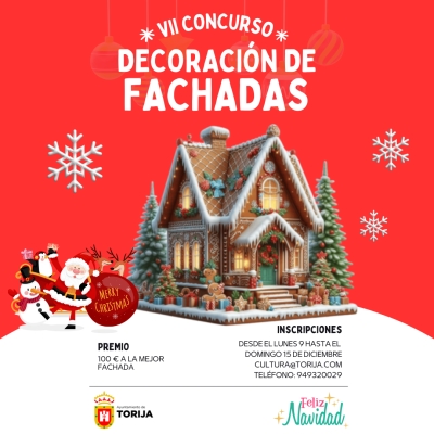 VII CONCURSO DE DECORACIÓN DE FACHADAS NAVIDEÑAS