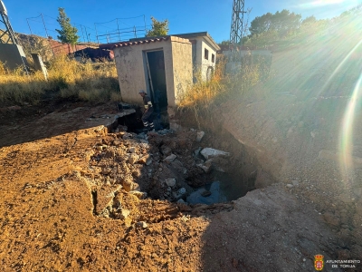 ACTUALIZACIÓN: TORIJA CONTINÚA SIN RECIBIR AGUA EN SU DEPÓSITO MUNICIPAL TRAS MÁS DE 28 HORAS POR UNA AVERÍA EN LA RED DE ABASTECIMIENTO EN ALTA