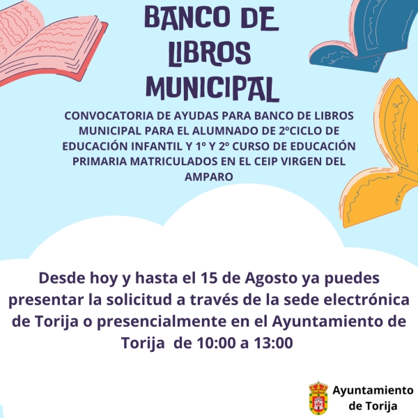 BANCO DE LIBROS MUNICIPAL 2024