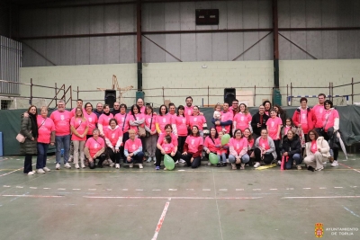 TORIJA SE VUELCA CON LA MUJER EN UNA MARCHA Y DESAYUNO SOLIDARIO