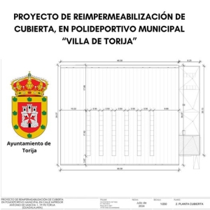 ADJUDICACIÓN DEL CONTRATO DE OBRAS PARA LA RE-IMPERMEABILIZACIÓN DE LA CUBIERTA DEL POLIDEPORTIVO MUNICIPAL &quot;VILLA DE TORIJA&quot;