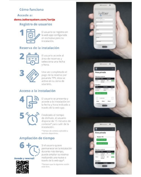 TORIJA MODERNIZA LA RESERVA DE PISTAS DE PÁDEL CON UN NUEVO SISTEMA ONLINE Y APLICACIÓN MÓVIL