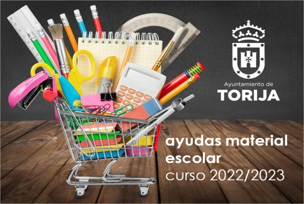 Ayudas para material escolar. Curso 2022/2023