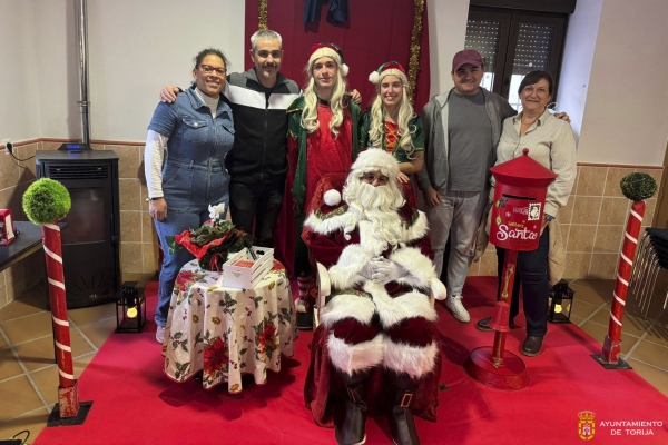 PAPÁ NOEL LLEVA LA MAGIA NAVIDEÑA A REBOLLOSA DE HITA Y TORIJA EN UNA JORNADA DE ENCUENTRO E ILUSIÓN