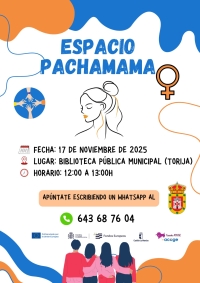 ARRANCA "PACHAMAMA", UN ESPACIO DE ENCUENTRO PARA MUJERES EN TORIJA