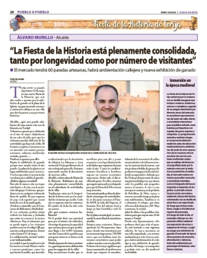 ¡FALTAN 3 DÍAS PARA LA XX FIESTA DE LA HISTORIA DE TORIJA!