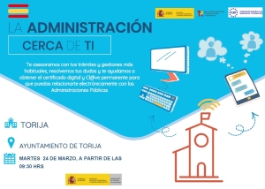 EL AYUNTAMIENTO DE TORIJA ACERCA LA ADMINISTACIÓN ELECTRÓNICA A LOS VECINOS