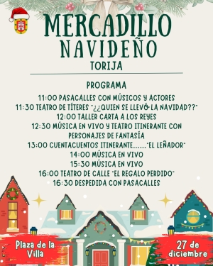TORIJA DESPLIEGA UNA MAÑANA MÁGICA DE ACTIVIDADES INFANTILES EN SU II MERCADILLO NAVIDEÑO