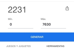 NÚMERO 2231, AGRACIADO CON LA TABLET EN LA RIFA DE LA VIRGEN DEL AMPARO