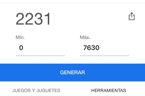 NÚMERO 2231, AGRACIADO CON LA TABLET EN LA RIFA DE LA VIRGEN DEL AMPARO