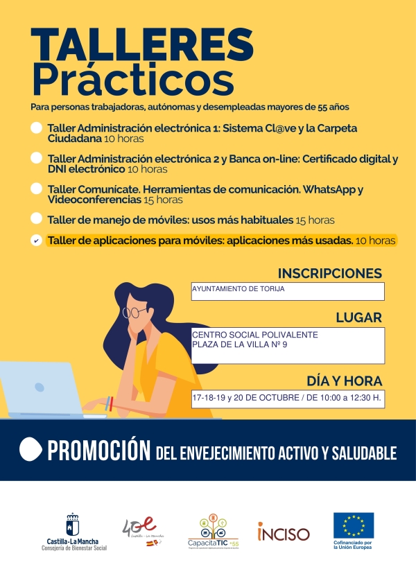 TALLER DE APLICACIONES PARA MÓVILES: APPS MÁS USADAS