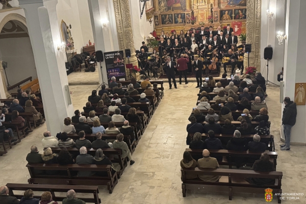 TORIJA VIVE UN HISTÓRICO CONCIERTO DE NAVIDAD "UNIDOS POR LA PAZ"