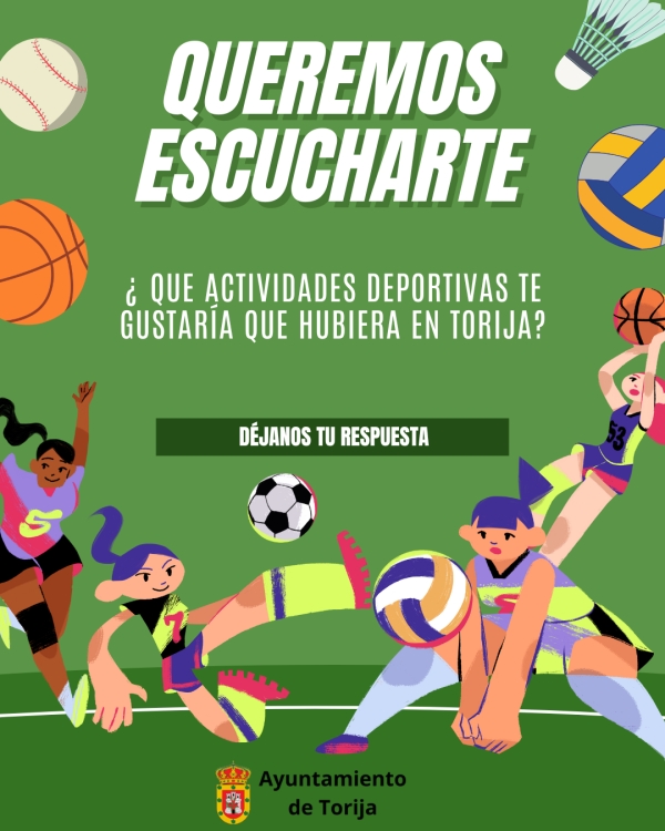 ¡QUEREMOS ESCUCHARTE!