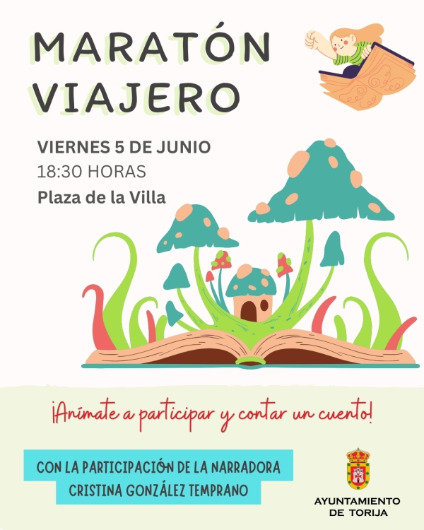 TORIJA CELEBRARÁ EL ‘MARATÓN VIAJERO’ ESTE VIERNES 5 DE JUNIO