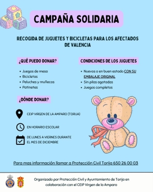 CAMPAÑA DE RECOGIDA DE JUGUETES - UN JUGUETE, UNA ILUSIÓN