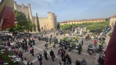 TORIJA VOLVIÓ A SER PUNTO DE PARTIDA DE LA RUTA MOTERA ENTRE 1000 CASTILLOS