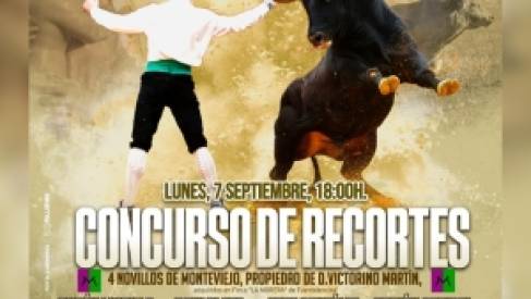 YA A LA VENTA LAS ENTRADAS PARA EL CONCURSO DE RECORTES QUE REUNIRÁ EN TORIJA A GRANDES ESPECIALISTAS NACIONALES CON NOVILLOS DE MONTEVIEJO