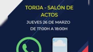 TORIJA ACOGE UN TALLER DE WHATSAPP PARA MAYORES DENTRO DEL PROGRAMA DE PARTICIPACIÓN SOCIAL