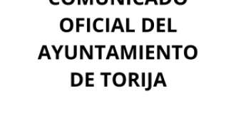 COMUNICADO OFICIAL