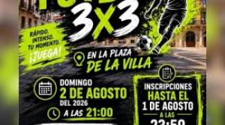 EL FÚTBOL 3X3 LLEGA AL VERANO CULTURAL DE TORIJA CON UNA NOCHE DE DEPORTE Y DIVERSIÓN