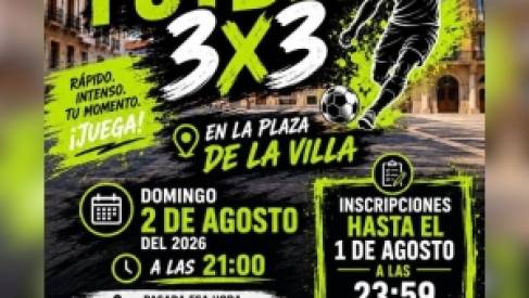 EL FÚTBOL 3X3 LLEGA AL VERANO CULTURAL DE TORIJA CON UNA NOCHE DE DEPORTE Y DIVERSIÓN