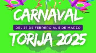 🎉🎊PROGRAMACIÓN CARNAVAL TORIJA 2025🎊🎉