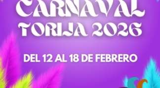 TORIJA PRESENTA LA PROGRAMACIÓN DEL CARNAVAL 2026, SIETE DÍAS DE EVENTOS PARA TODOS LOS PÚBLICOS