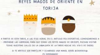 PREPARACIÓN DE CARROZAS PARA RECIBIR A SSMM LOS REYES MAGOS DE ORIENTE EN TORIJA