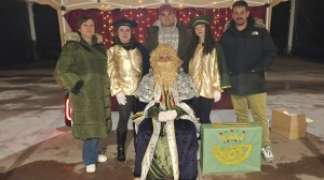 EL CARTERO REAL RECOGE LOS SUEÑOS DE LA NAVIDAD EN TORIJA Y REBOLLOSA