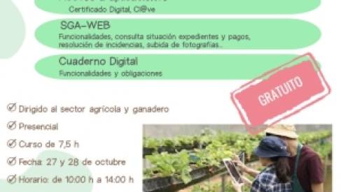 CURSO GRATUITO PARA FORMAR AL SECTOR AGRARIO EN COMPETENCIAS DIGITALES CLAVE