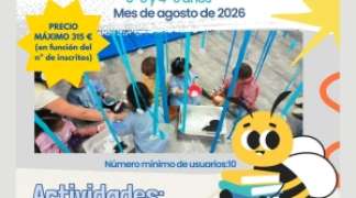 LA ESCUELA INFANTIL “LA ABEJITA” DE TORIJA LANZA SU ESCUELA DE VERANO PARA NIÑOS DE 0 A 6 AÑOS DURANTE AGOSTO DE 2026