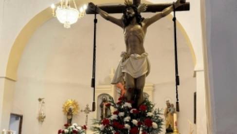 REBOLLOSA HONRA A SU PATRÓN, EL CRISTO DEL AMPARO